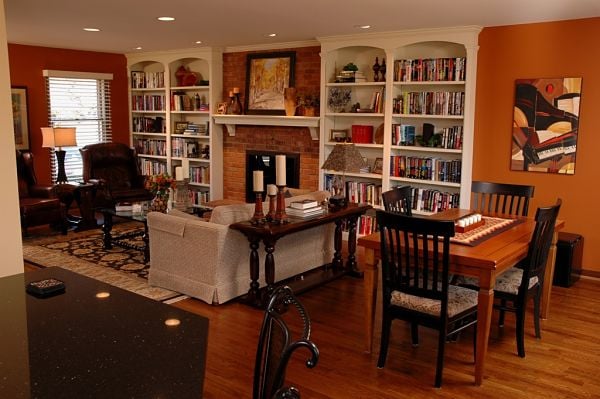 built-in-bookcases