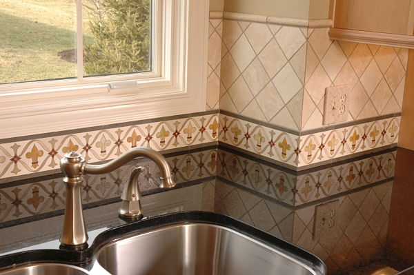 4 Things to Know About Kitchen Tile Design  Hand Painted Kitchen Border Tile Backsplash