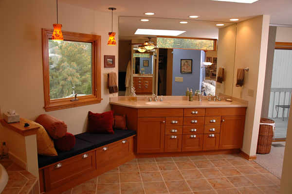 master bath window seat