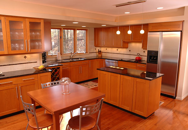 Stained Cabinets