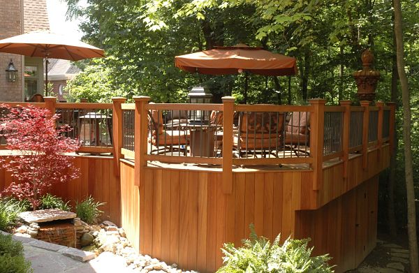 raised deck