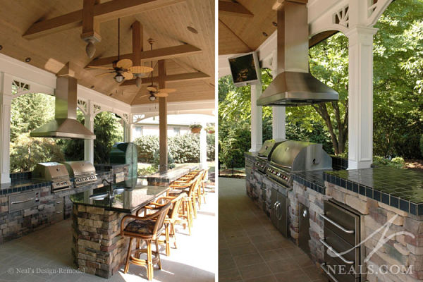 open air veranda