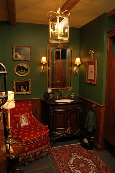 English style ladies washroom