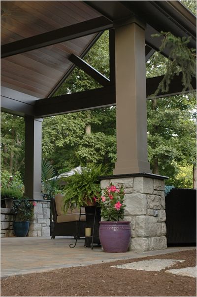 backyard pavilion interior