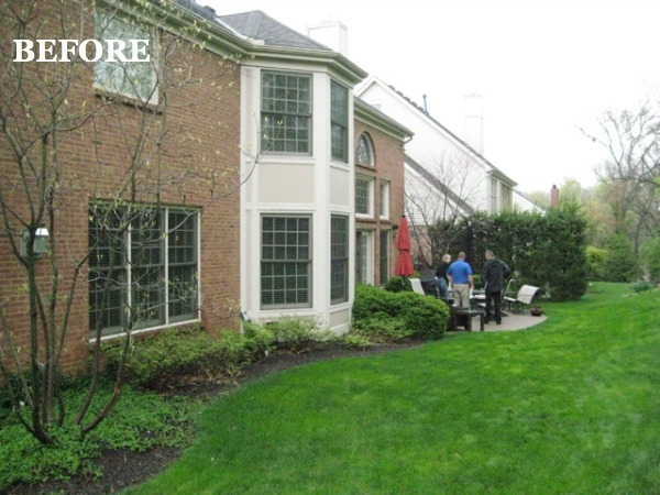 BEFORE - Outdoor Living Space