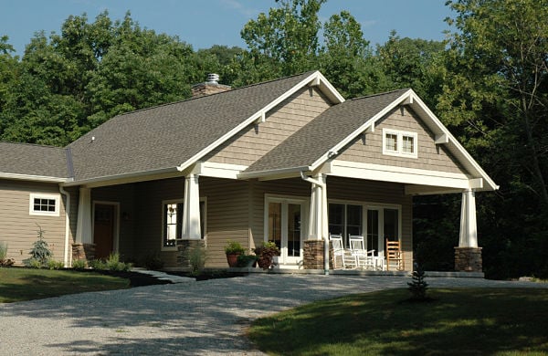 Craftsman home front porch
