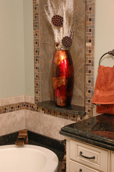 master bath niche