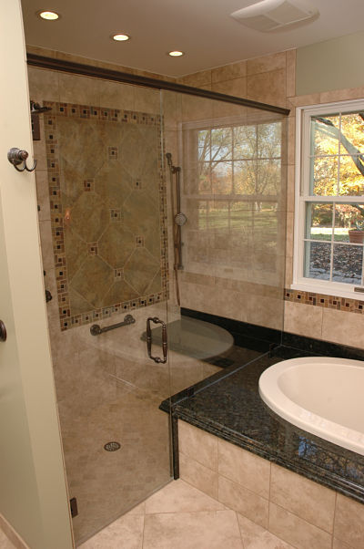 master bath walk in shower