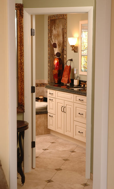 master bath with slip resistant floor