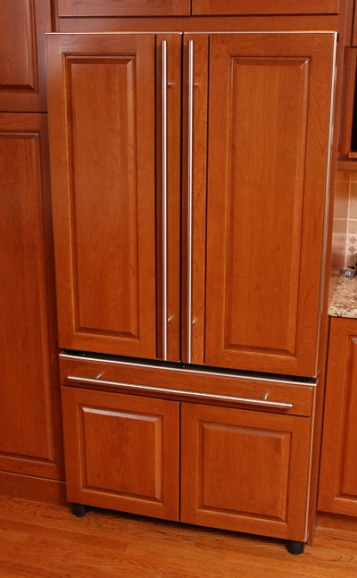 refrigerator wood door panels