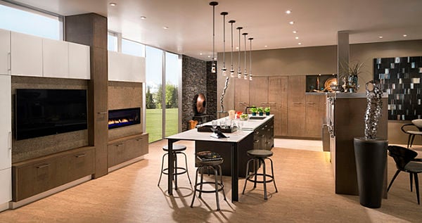 Wood-Mode-contemporary-style-kitchen