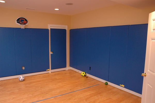 Indoor Kids Basketball Court and Playroom