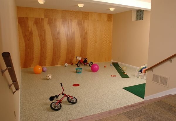 Basement Playroom