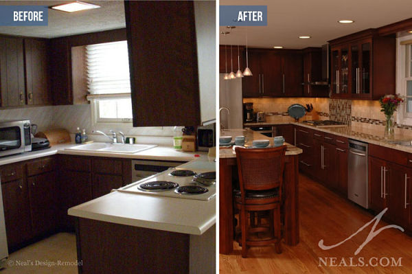 functional kitchen before after