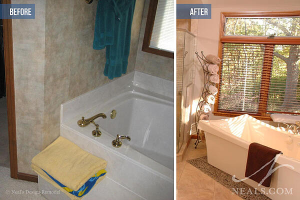 Before After Bathroom Design