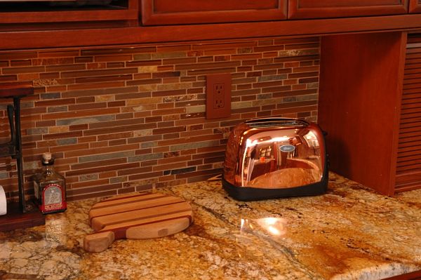 Glass Backsplash