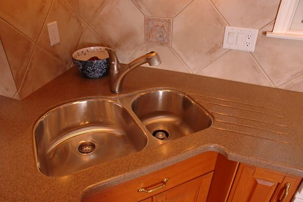 Double Corner Sinks For Kitchens Home Design Ideas