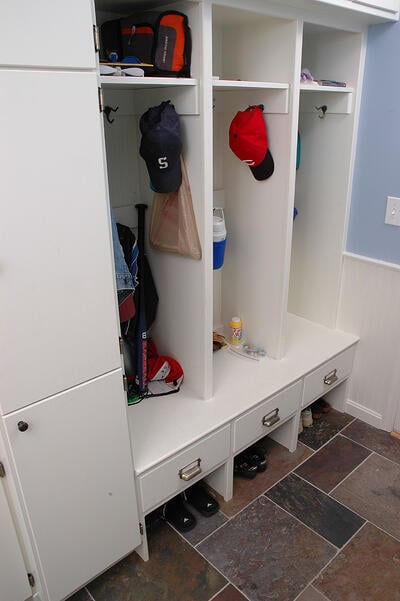 Mudroom Locker Storage