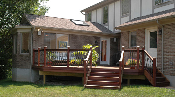 three season room and deck