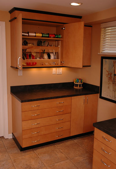 cabinet inserts for crafts storage