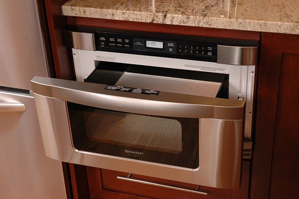 drawer microwave oven