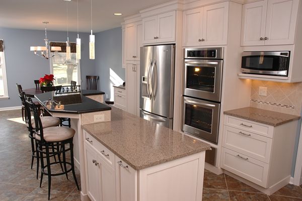 Kitchen with quartz countertops