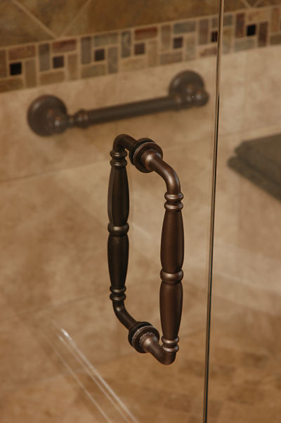 accessible shower door handle