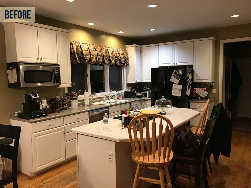 Kitchen remodel before