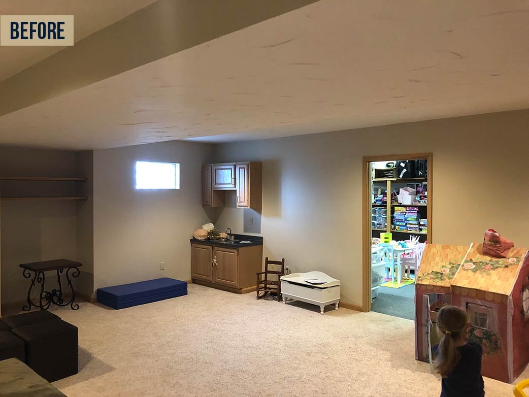 Project Tour: Modern Farmhouse Basement Remodel in Western Hills