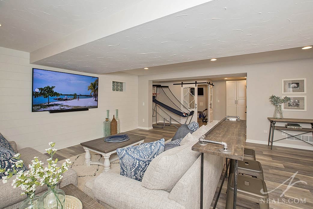 Project Tour: Modern Farmhouse Basement Remodel in Western Hills