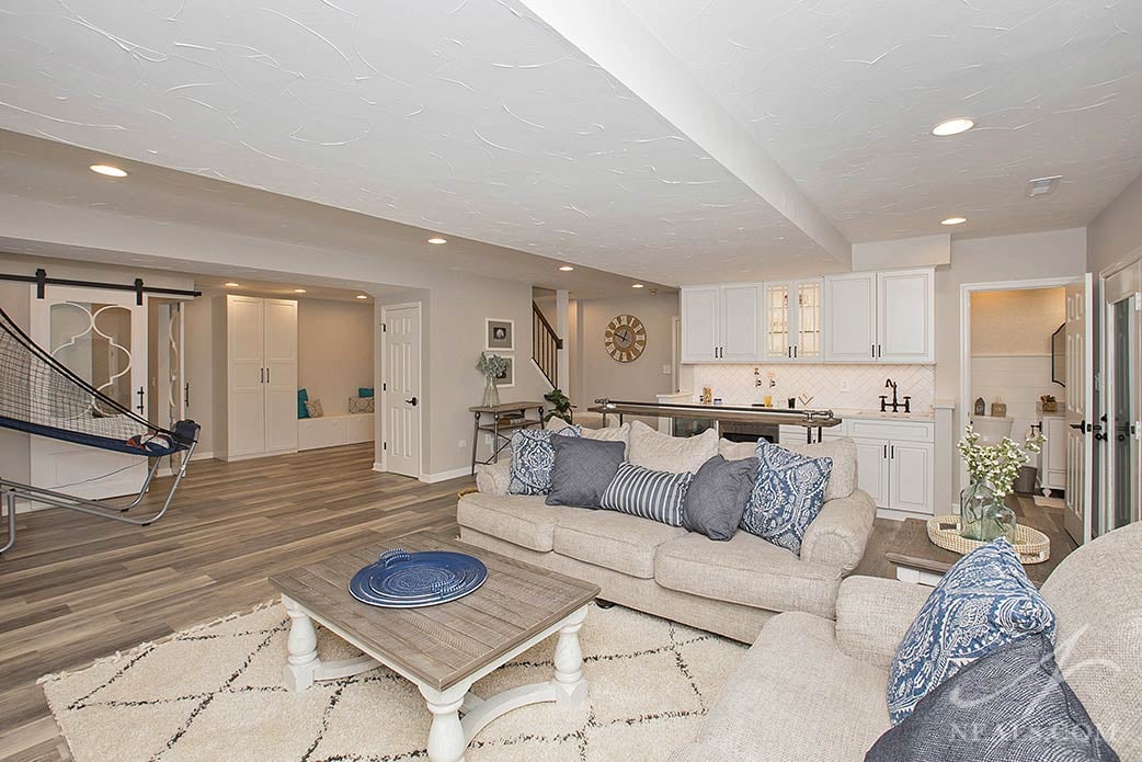 Project Tour: Modern Farmhouse Basement Remodel in Western Hills
