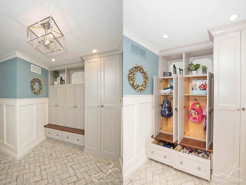 Small mudroom storage hot sale