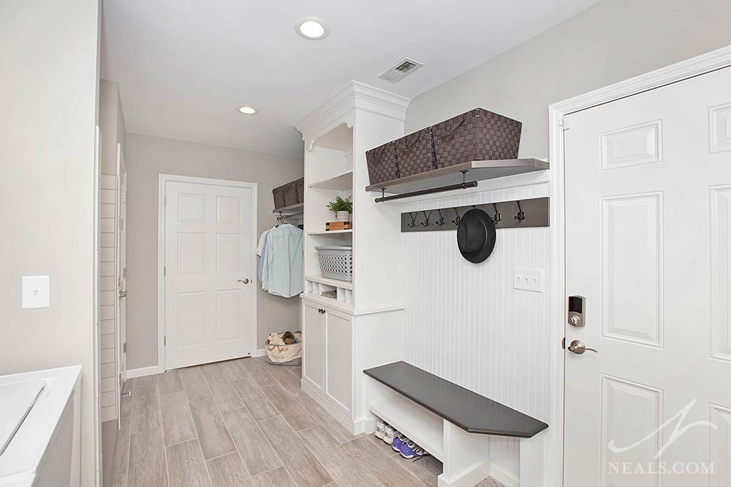 mudroom and laundry