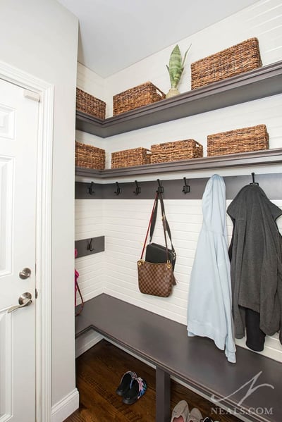 small mudroom