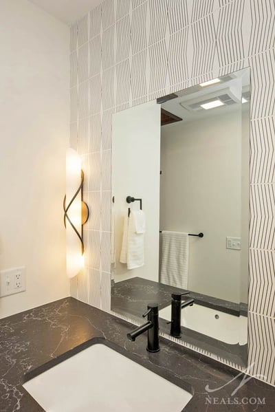 contemporary bathroom vanity