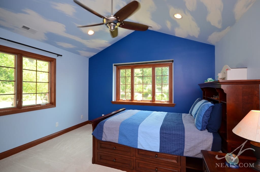 second floor bedroom addition in Anderson Township