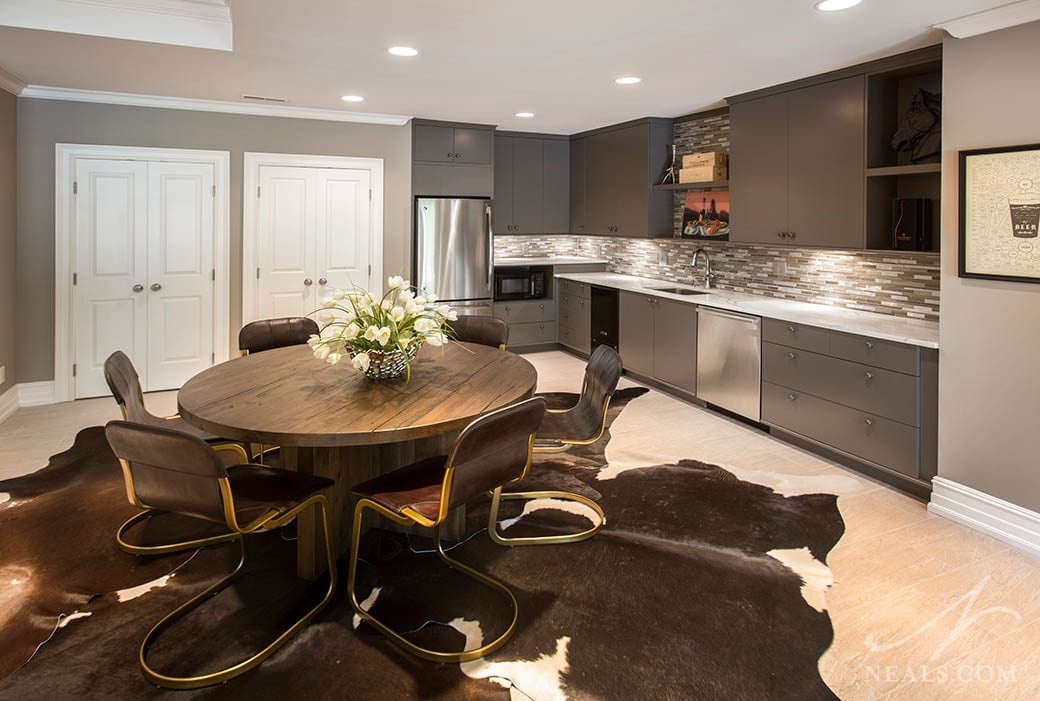 Basement kitchen in Indian Hill