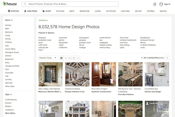 Houzz Photo Page