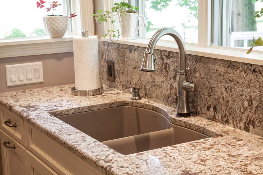 A composite sink in this Sycamore Township remodel.