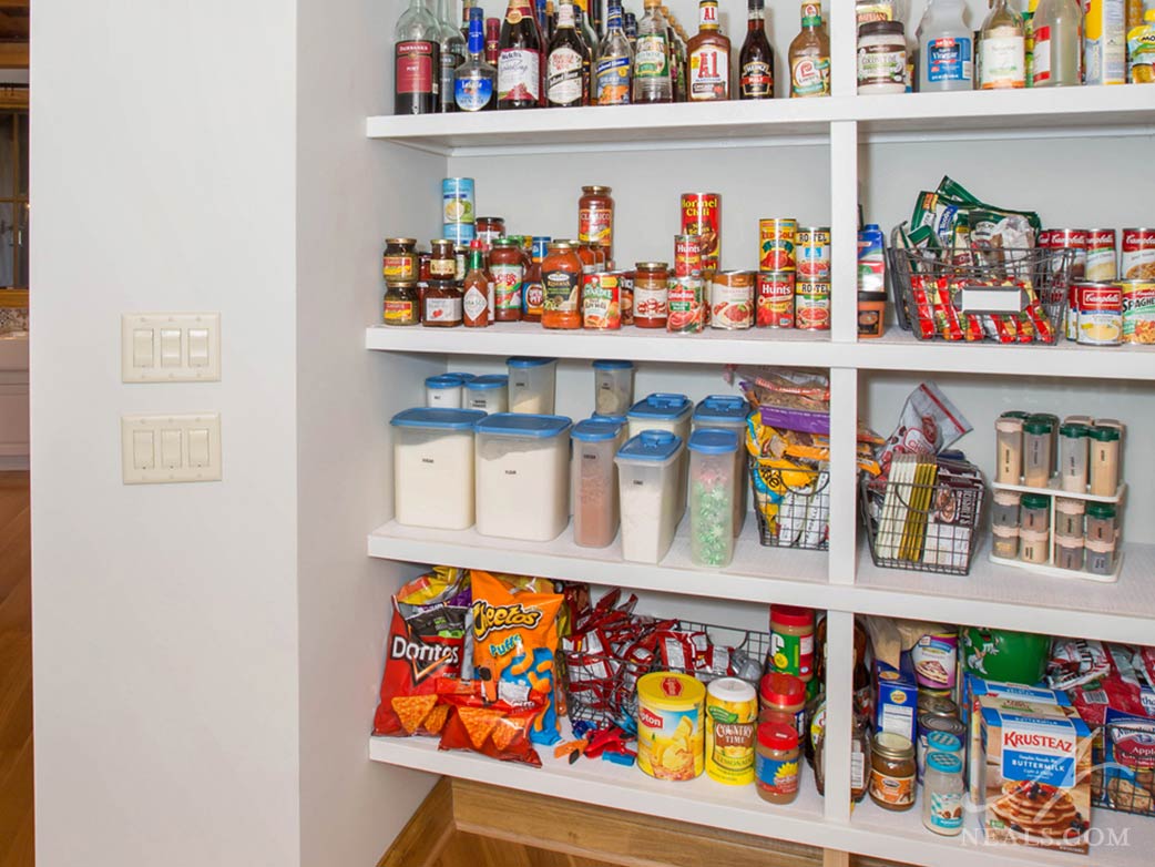 Turned a pantry organizer into storage for the utility closet. Fits al, pantry organization